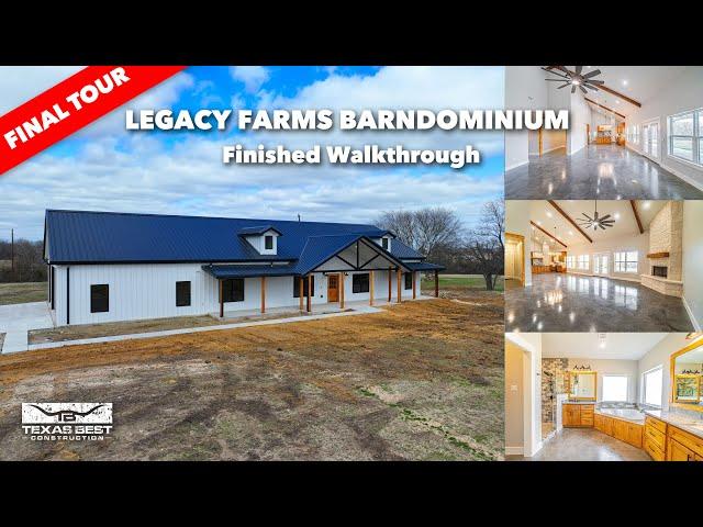 Legacy Farms Barndominium Tour: A Must-See