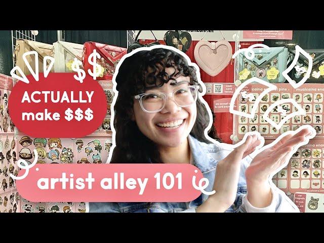 How to ACTUALLY Make Money in Artist Alley for Beginners in 2024 (And Profit $$$)