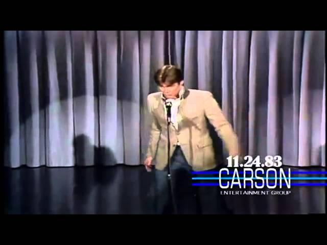 Jim Carrey imitating Elvis Presley