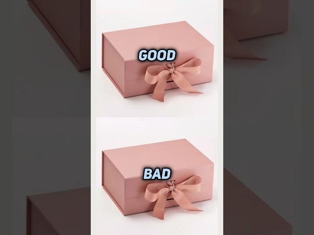 good vs bad choose only one gift  #shorts