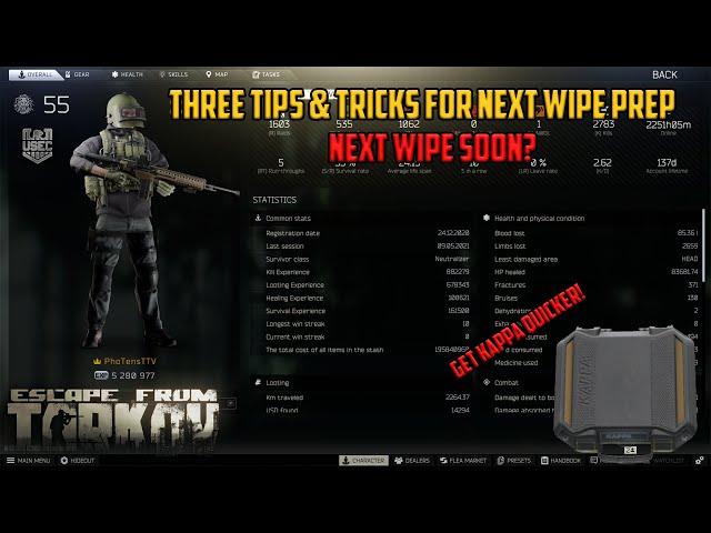 GET READY FOR NEXT WIPE- Three Tips & Tricks To Prepare for and succeed in the early wipe