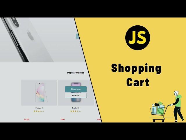 Javascript project: Shopping cart tutorial [ For Beginners ]