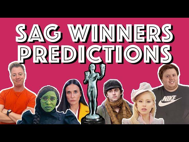 SAG Winners Predictions 2025 | With Special Guest Matthew Anzalone