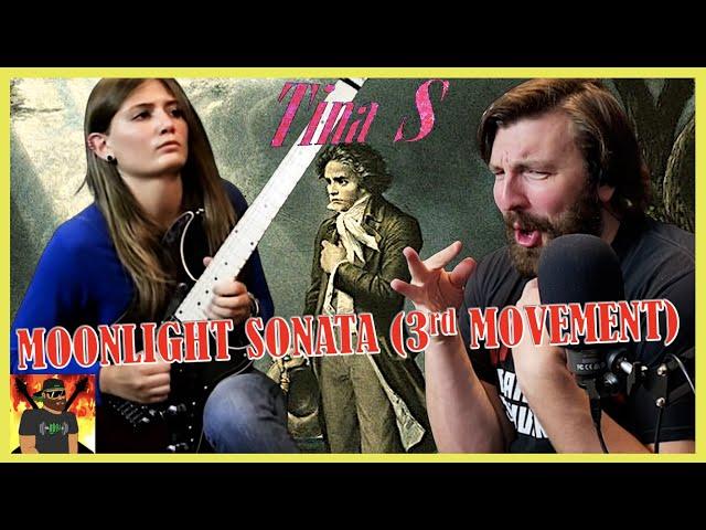 She Is SEVENTEEN! | Ludwig van Beethoven - Moonlight Sonata ( 3rd Movement ) Tina S Cover | REACTION