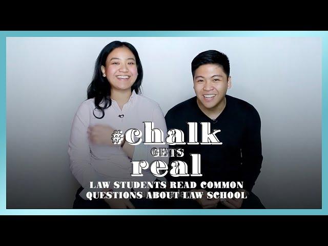 Law School Students Answer Common Questions About Law School | #ChalkGetsReal