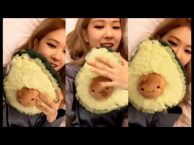 Rosé Buys Avocado Stuffed Toy Despite The Fact That She Hates Avocado