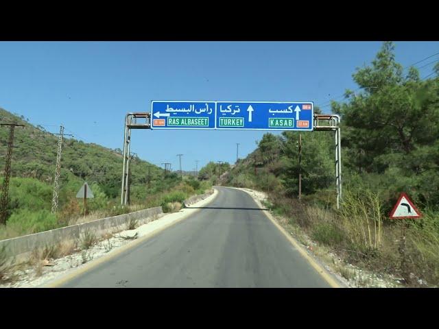 Driving: Syria Road Trip: From Lattakia To Kasab (Kesab), Syria (2022-10-02)