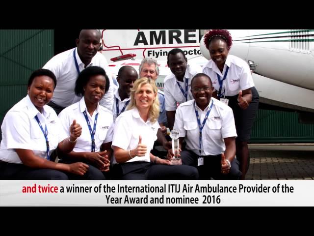 AMREF Flying Doctors_  air ambulance services provider in the region.