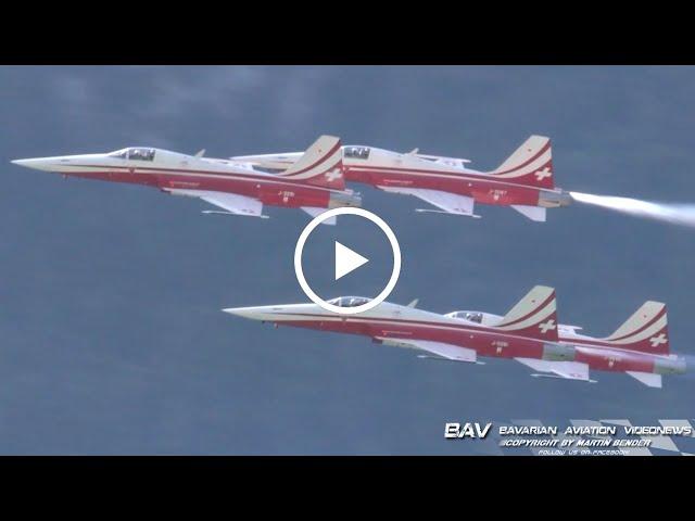 Northrop F-5E Tiger - Swiss Air Force "Patrouille Suisse" - Display at Mollis Airfield | Zigermeet19