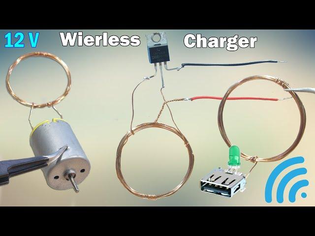 How to Make a Wireless Charger , Wireless Transmission  using IRF540n / Z44