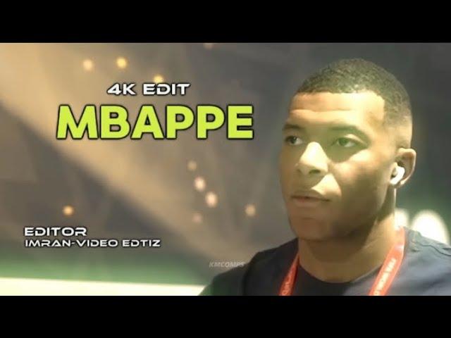 Mbappe 4k edit | capcut edits | Free clips.