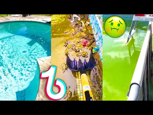 Pool Cleaning TikTok Compilation 2