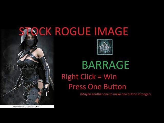Diablo 4 One Click Spam Barrage Rogue