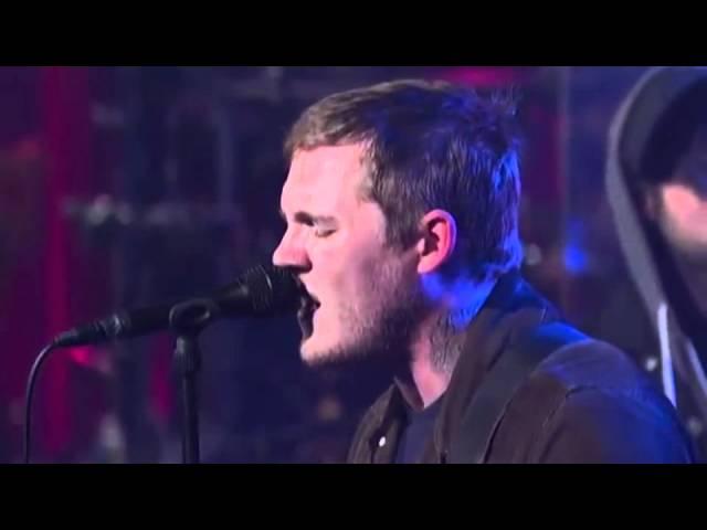 Gaslight Anthem - Here Comes My Man Live (Live on Letterman) [Better Quality]