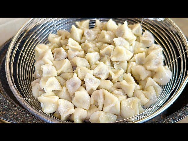 YOU HAVE NEVER SEEN THIS WAY OF MAKING DUMPLINGS BEFORE! THIS IS THE ONLY WAY I COOK