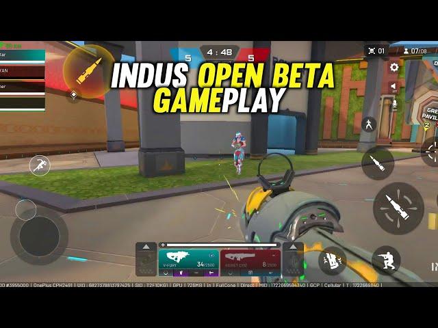 INDUS Open Beta Gameplay  | Solo Vs Squad | Early Access