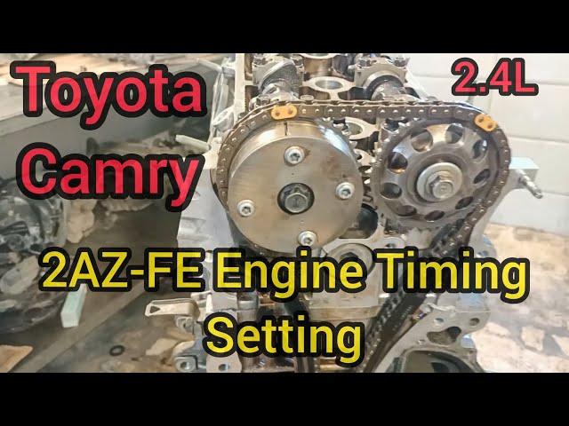 How to set 2AZ-FE Engine Timing Chain Marks of Toyota Camry#Shorts