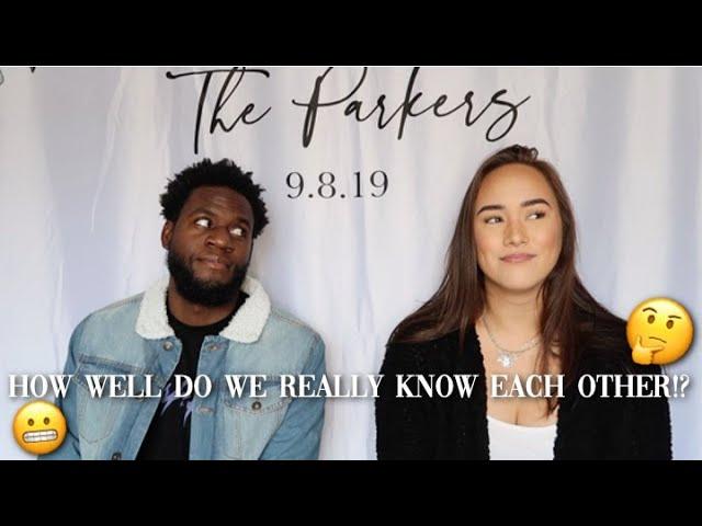 COUPLES 123 TAG: Do you even know me!? | Post Up with the Parkers