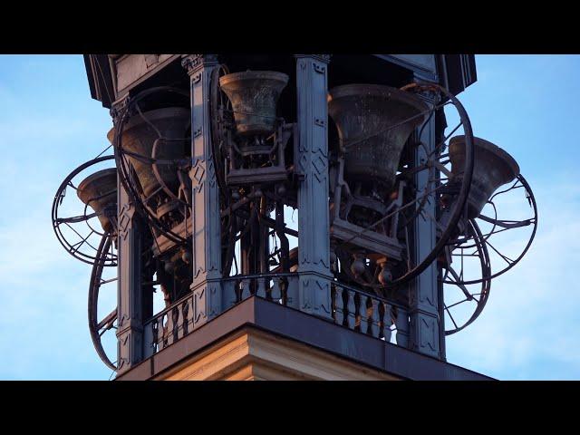 The main ringing of the famous bells of Rosate