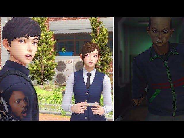 KOREAN HORROR GAME LIKE CORPSE PARTY | White Day: a labyrinth named school [Gameplay]