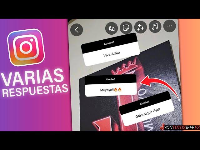 Compartir Varias RESPUESTAS en Una Historia de Instagram 2024⭕