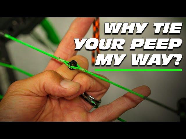 Why tie your peep my way? Well I tell you what you can count on happening!