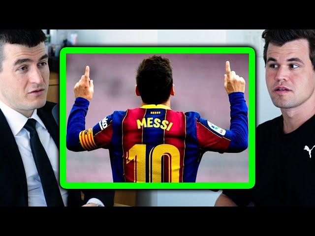 Lionel Messi is the greatest soccer player of all time | Magnus Carlsen and Lex Fridman