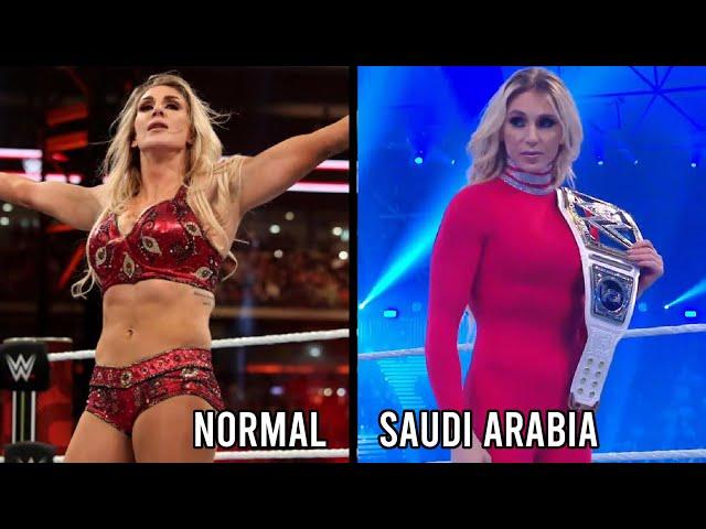 Why do Female WWE Wrestlers Dress Differently in Saudi Arabia?