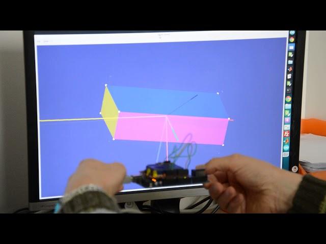 IMU MPU-9250 + Arduino + AHRS (Madgwick’s algorithm)