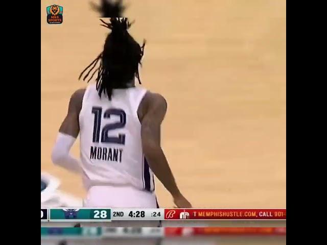 JA MORANT VS CHARLOTTE HORNETS 12/02/2022