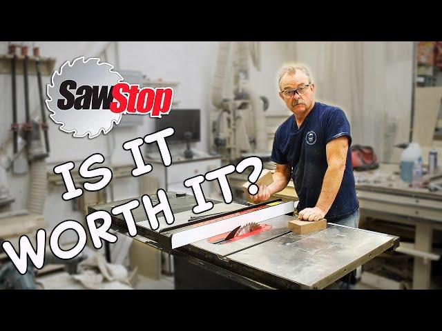 Saw Stop Table Saw -  Review and Build