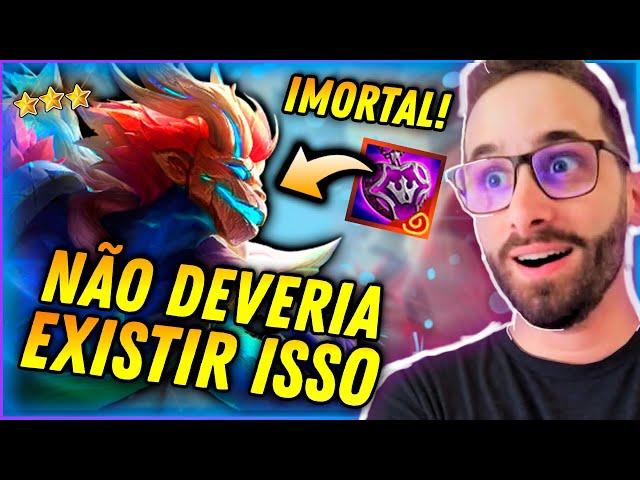 CONSEGUI ALGO COMPLETAMENTE QUEBRADO NESSE JOGO MEU WUKONG VIROU UM MONSTRO! | Teamfight Tactics