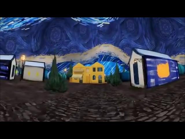 360° View Vincent Van Gogh's Starry Night