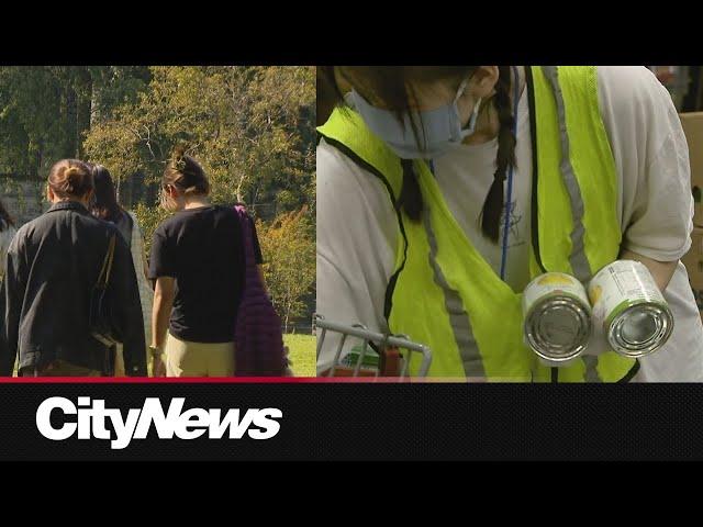 First-year international students can't access food bank