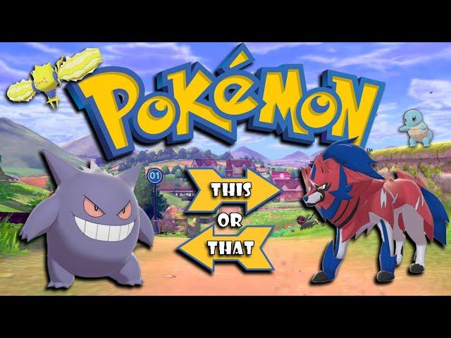 This or That Pokémon Battle [PE Distance Learning Workout] How well do you know your Pokémon?