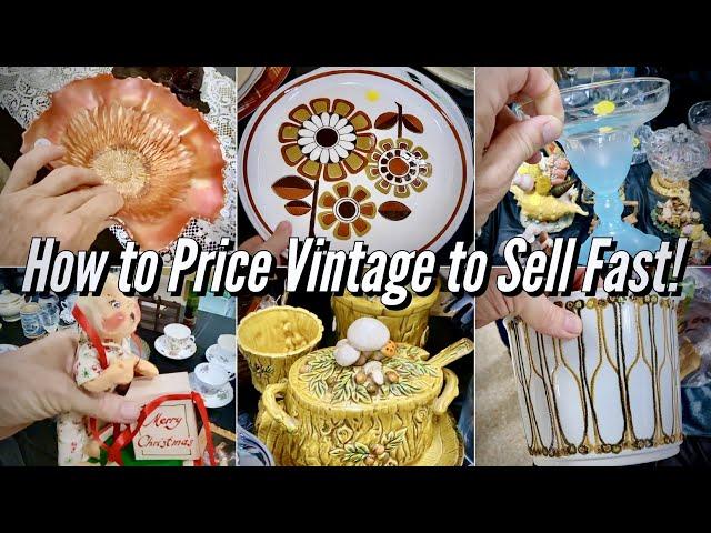 Expert Pricing Tips Revealed! | Get the Most Money Reselling Antiques & Vintage