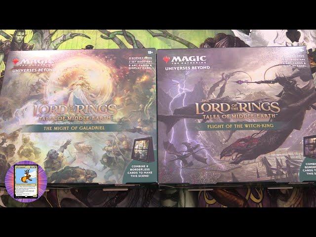 MTG Lord of the Rings Scene Boxes Opening! (2/2)