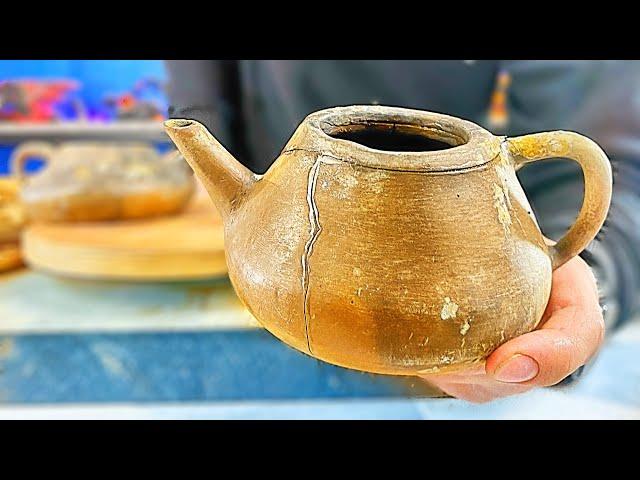 I MADE THIS OUT OF CLAY! - DIY Yixing teapot