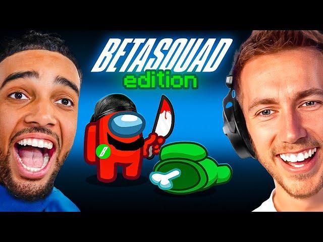 MINIMINTER REACTS TO BETA SQUAD AMONG US