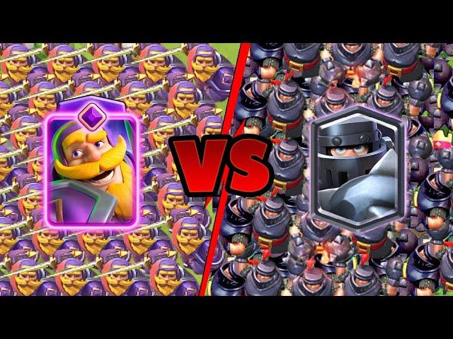 Evolution Knight Vs Mega Knight | Clash Royale Challenge #29