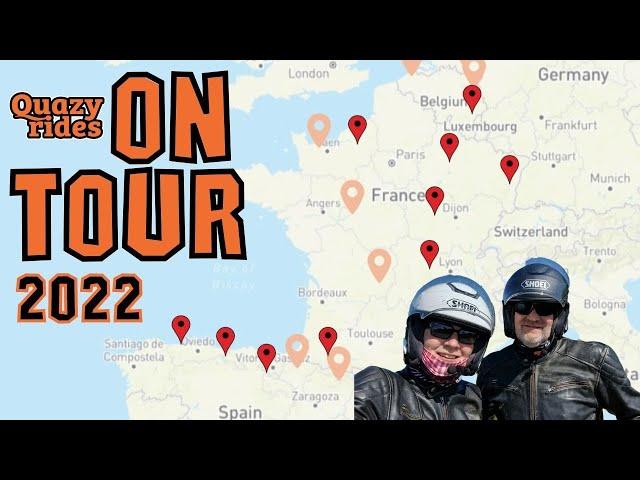 Quazy Rides ON TOUR: follow us on our tours in Belgium, France and Spain