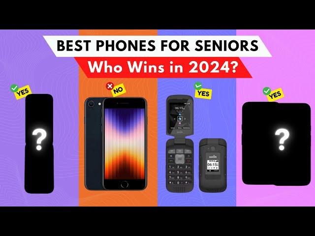 Best Phones for Seniors 2024 [watch before you buy]