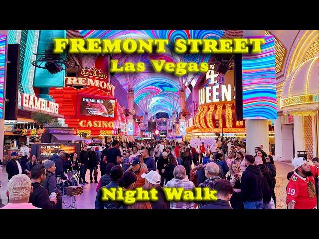 2024 LAS VEGAS Friday Night on FREMONT STREET