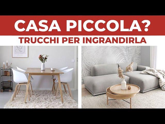 Arredare Casa Piccola: Trucchi per Ingrandirla | Consigli dell’Architetto