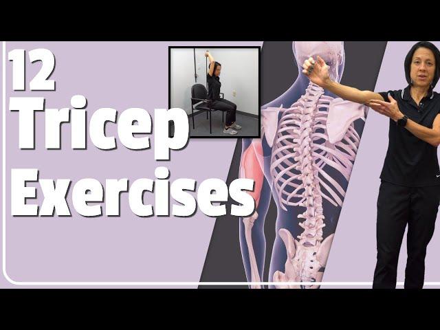 12 Tricep Exercises for Neuro Rehab