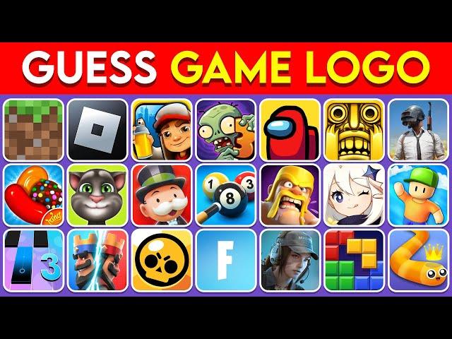 Guess the Game Logo in 3 Seconds | 200 Famous Game Logos | Logo Quiz