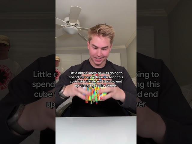 I can just solve cubes forever now!