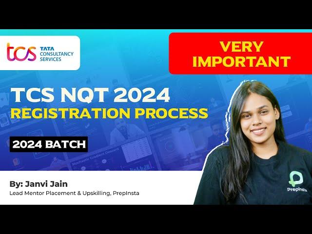 TCS NQT Registration Process 2024 | Complete Step by Step TCS Registration