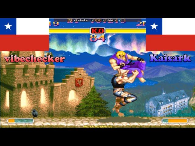 슈퍼 스트리트 파이터 2 터보  vibechecker (Chile) vs Kaisark (Chile) Super Street Fighter 2 Turbo