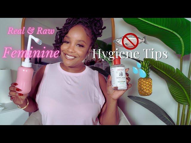 REAL FEMININE HYGIENE TIPS 2024! HOW TO BALANCE PH AND SMELL GOOD  DOWN THERE ALL DAY!